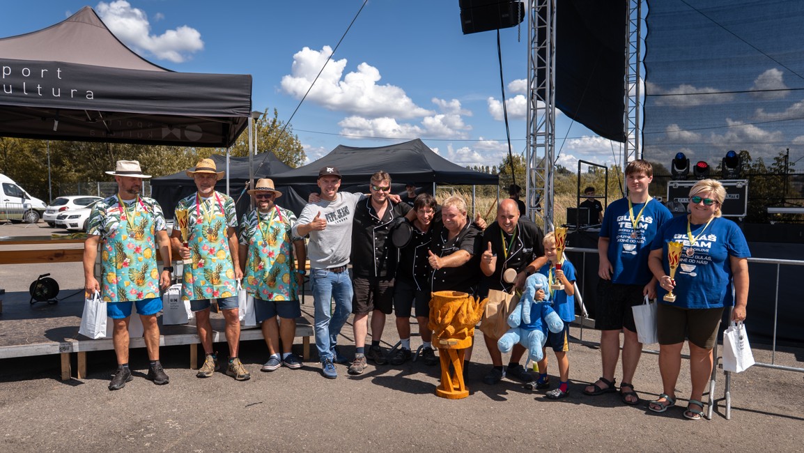 Vyhlášení vítězů Gulášfestu