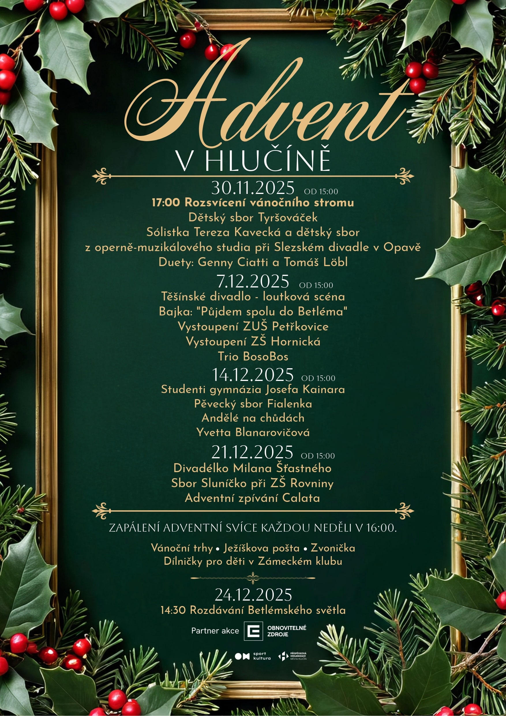 Advent v Hlučíně Advent v Hlučíně